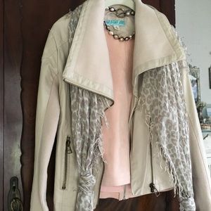 Faux suede sleeveless shell